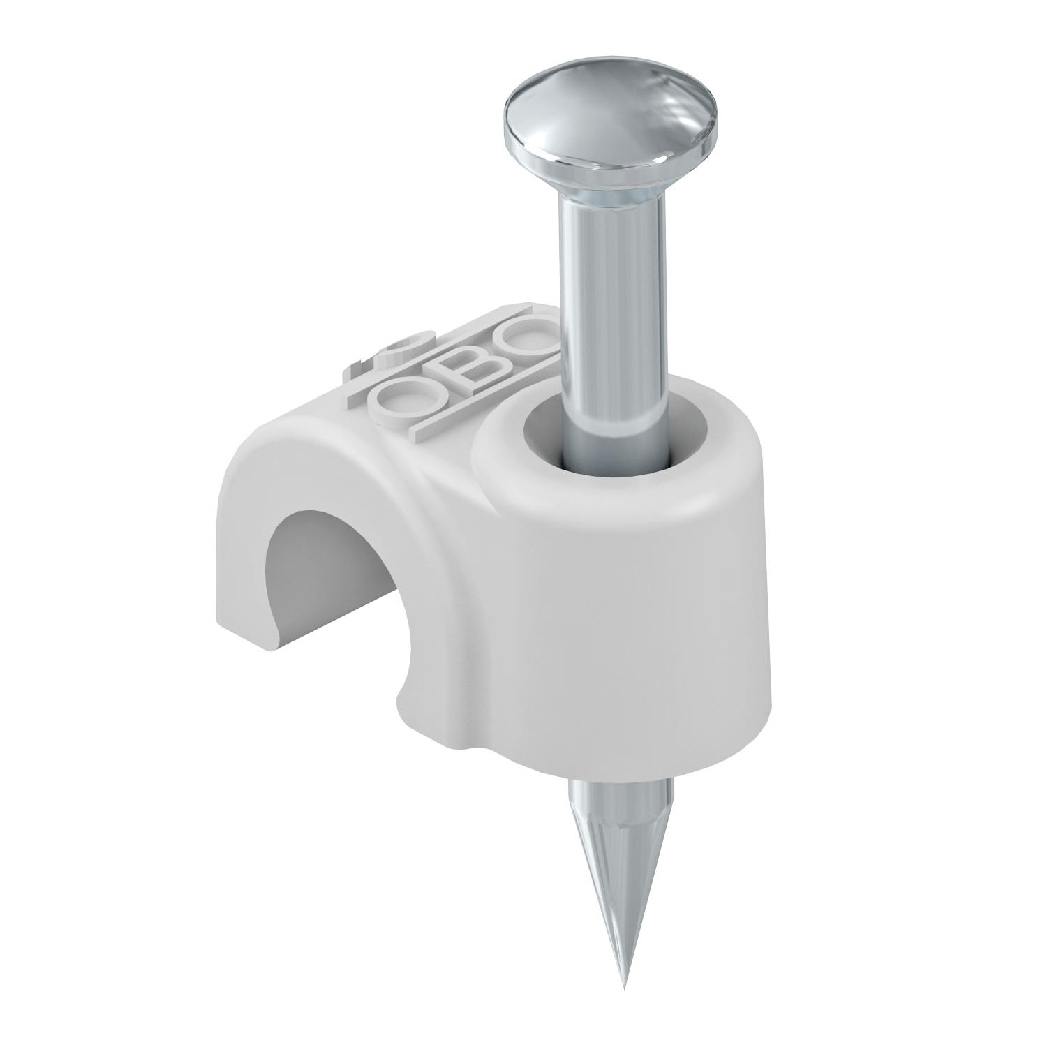 OBO Bettermann Vertr Iso-Nagel-Clip 9,0mm 2009 35 LGR