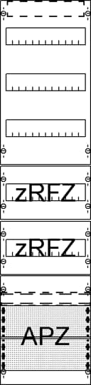 Striebel&John Verteilerfeld mit APZ, zRfZ2 7RE FV17A2R2