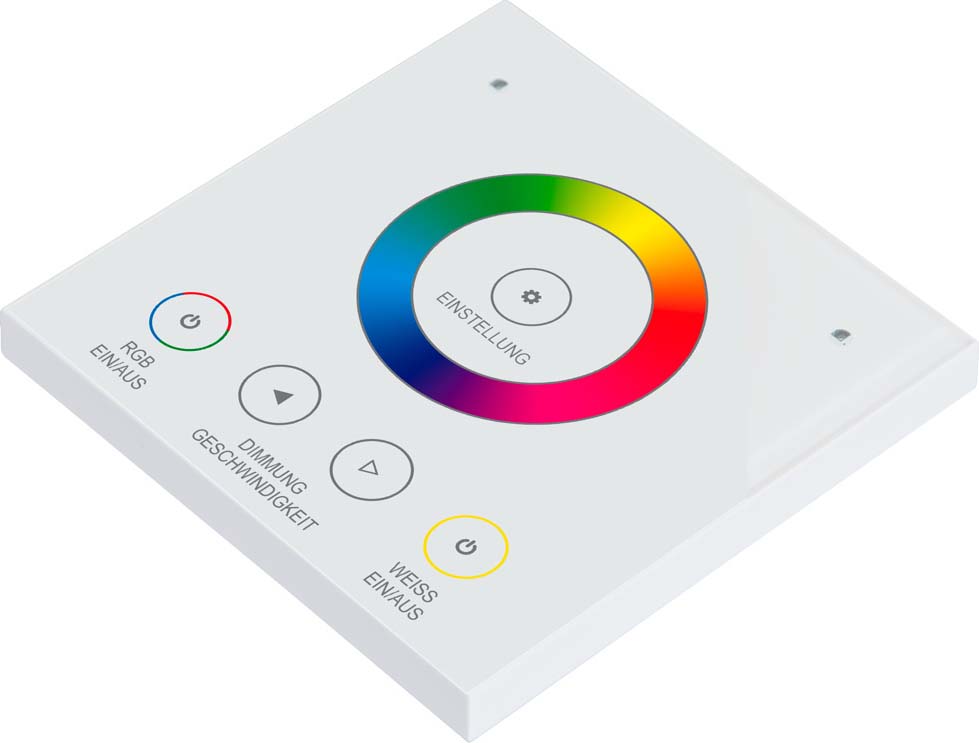 EVN Lichttechnik Funk-Wandpanel RW ca.20m IP20 WPRGBWW
