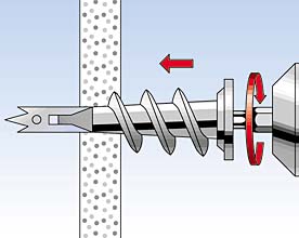 Fischer Deutschl. Gipskartondübel Metall GKMS 12 - 40432