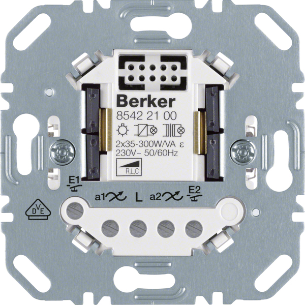 Berker Universal Tastdimmer 2fach Hauselektronik 85422100 Berker Universal Tastdimmer 2fach Hauselektronik 85422100
