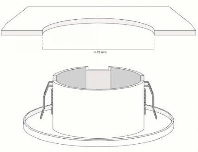 Lunatone Combi Sensor DALI CS Zwischendecke Reinweiß