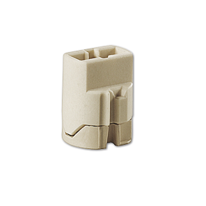 BJB lampholders G9 for mains voltage halogen lamps 25.834.1000.00 BJB lampholders G9 for mains voltage halogen lamps 25.834.1000.00