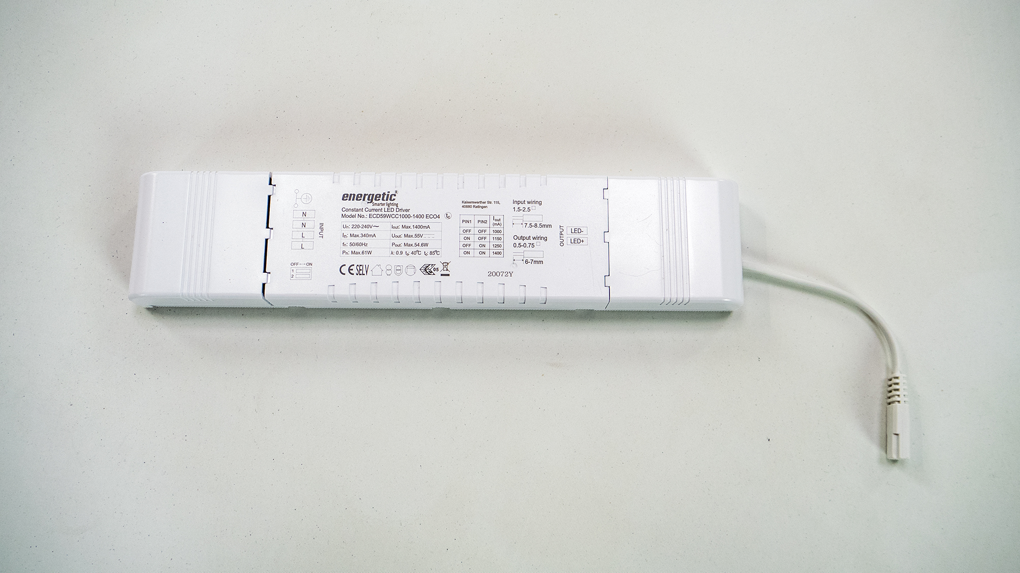Weloom BASIC LED Panel OTA19 non-DIM 38/54W - 30135651