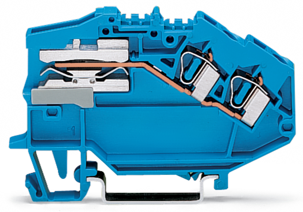 WAGO GmbH & Co. KG Trennklemme 0,08-4mmq blau 781-643