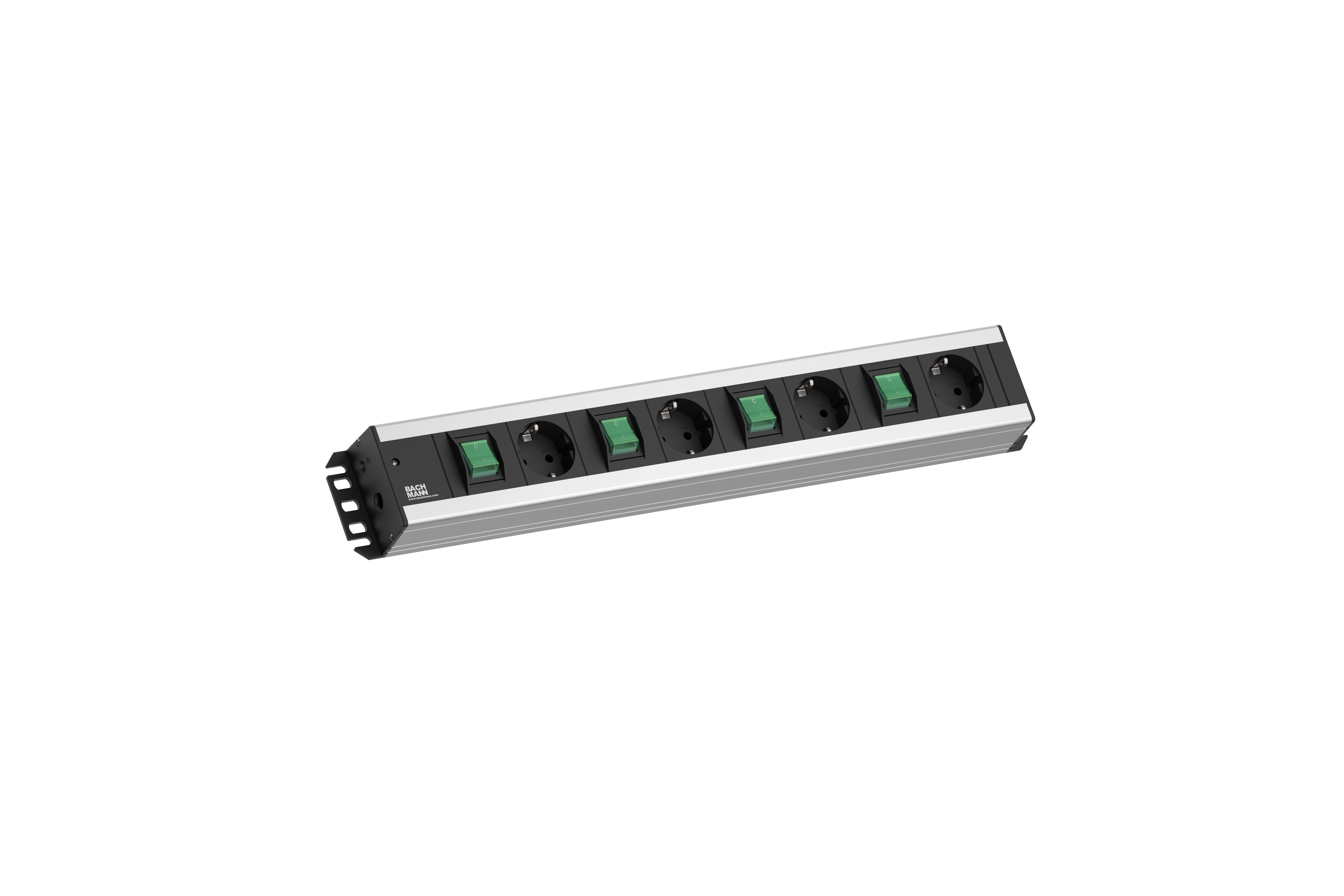 Bachmann Handwerkerleiste 4fach 4xSchalter, 2m Zul. 300.049