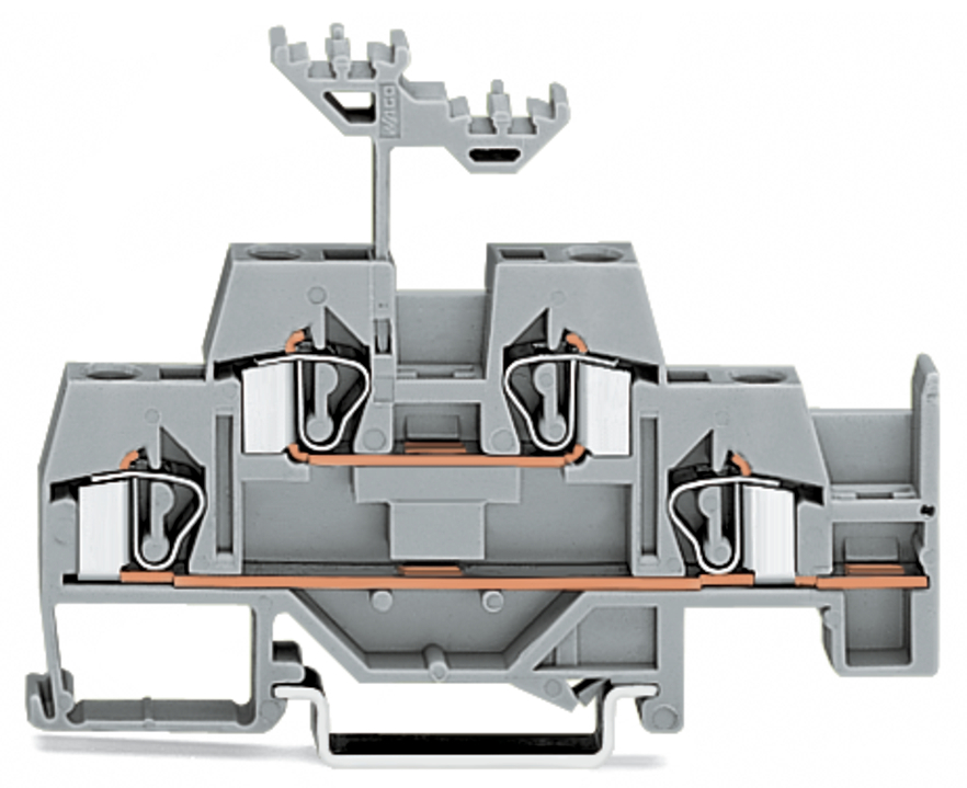 WAGO GmbH & Co. KG Durchgangsklemme 0,08-4mmq grau 281-620
