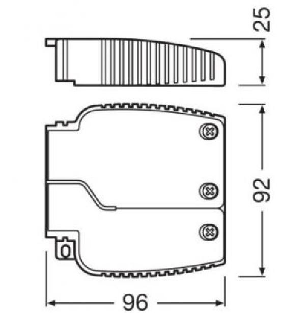 Osram LED-Driver Accessories OT CABLE CLAMP A-STYLE TL