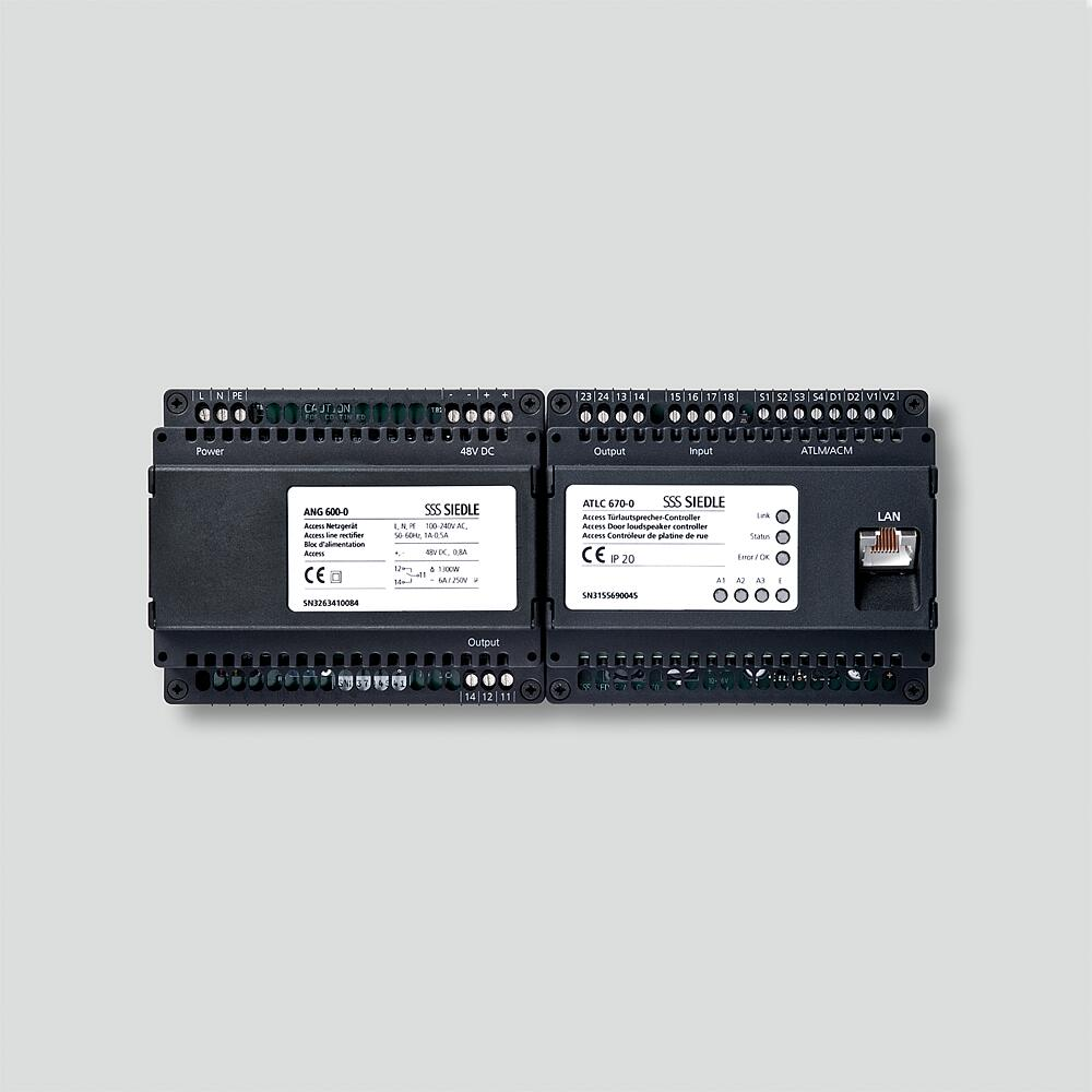 Siedle&Söhne Türlautsprecher-Controller Access, sw ATLC/NG 670-0