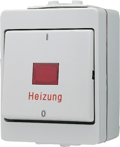Jung Heizung Notschalter Aus 3-pol. 603 HW - 603HW