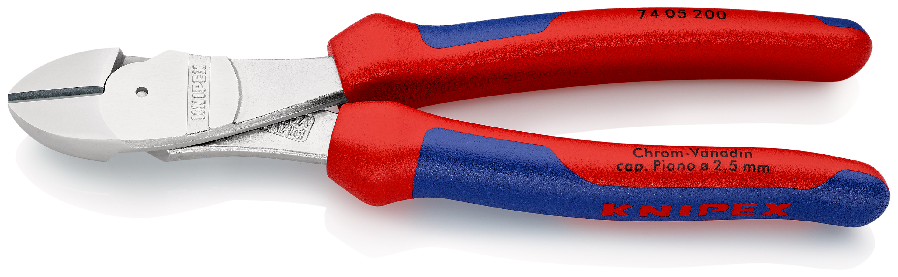 Knipex-Werk Kraft-Seitenschneider 200mm 74 05 200