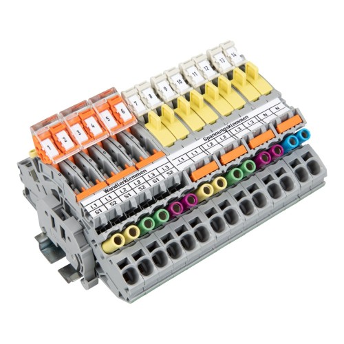 WAGO GmbH & Co. KG Stromwandlerklemmenblock 821-204 - 821-204 WAGO GmbH & Co. KG Stromwandlerklemmenblock 821-204 - 821-204