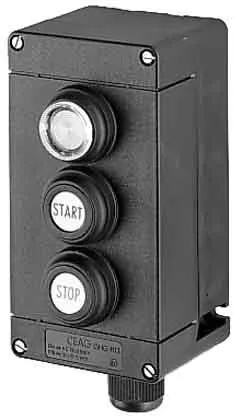 Ceag Sicherheitst. Ex-Befehlsgeber 0,I START STOP GHG 411 8300 R0001