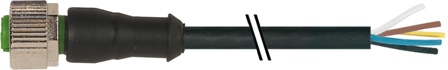 Murrelektronik Verbindungsleitung M12 Bu mit fr. Ende 7000-12241-7321500