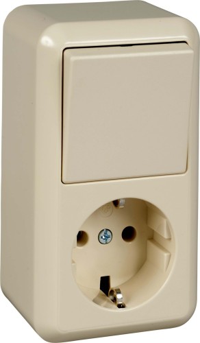 Elso AP-Kombination pw Aus-/Wech.schalter 388600 - 388600