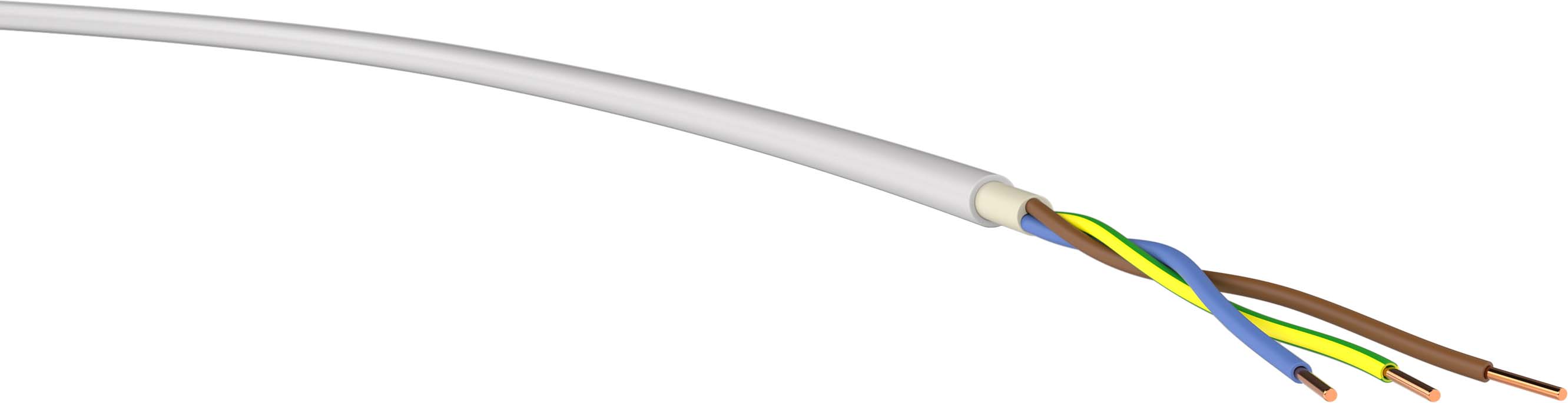 Diverse NYM-J 3x1,5 Eca Fol.25m Installationsleitung