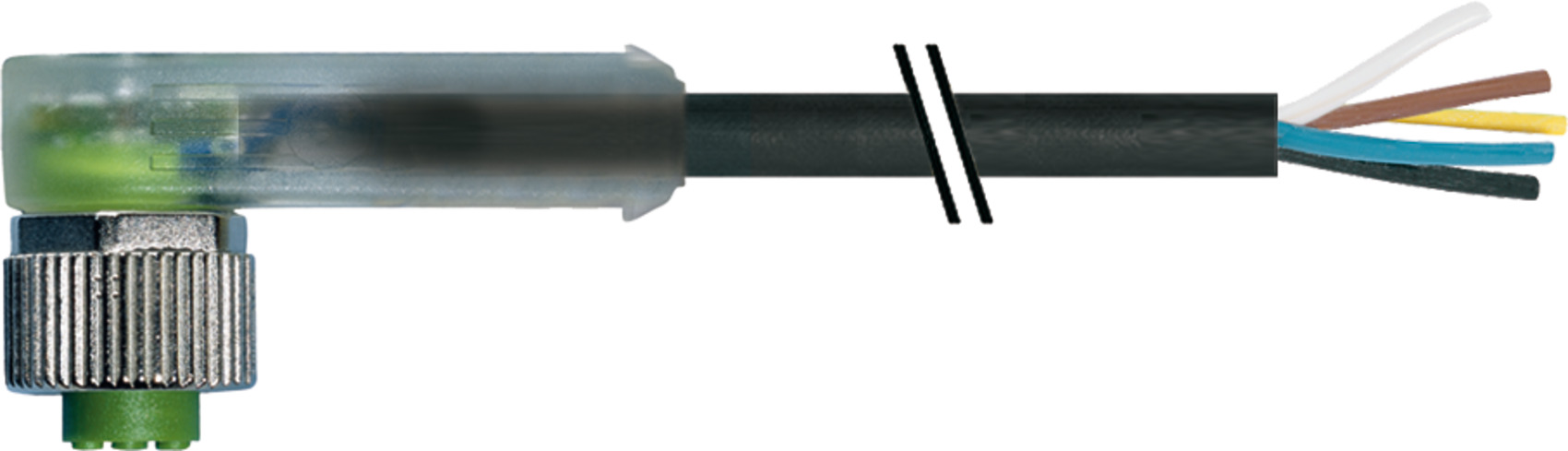 Murrelektronik M12 Buchse gewickelt mit LED 7000-12441-6351000