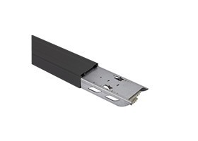 Pracht Tragschiene 8-pol. 1,5m schwarz LINOBL Trags #571922