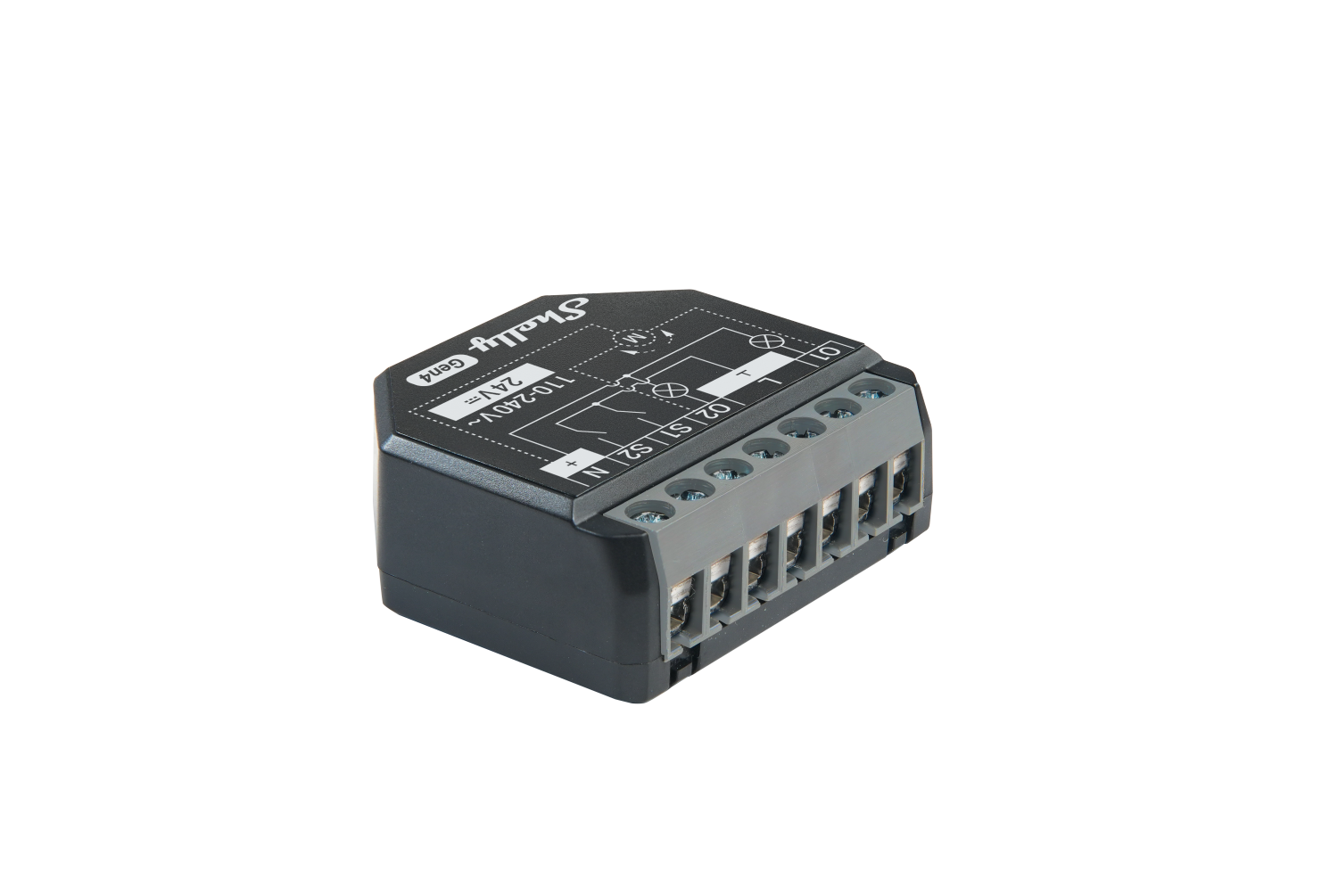 Shelly Unterputz 2PM Gen4 4er Pack Relais max 16A 2 Kanäle Messfunktion WLAN Matter Zigbee Bluetooth