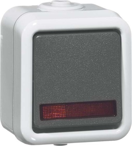 Peha Wippschalter Kontrolllicht 10A 250V D 626 WAB GLK - 00301611