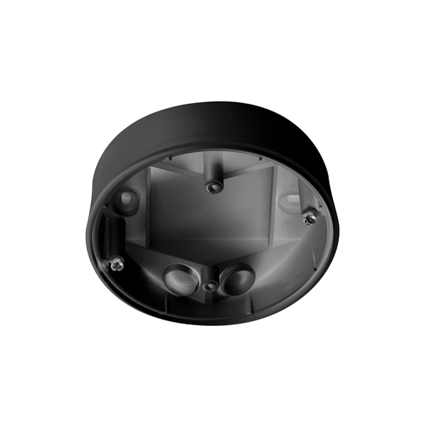 ESYLUX Aufputzdose IP54 schwarz COMPACT #EP10426940