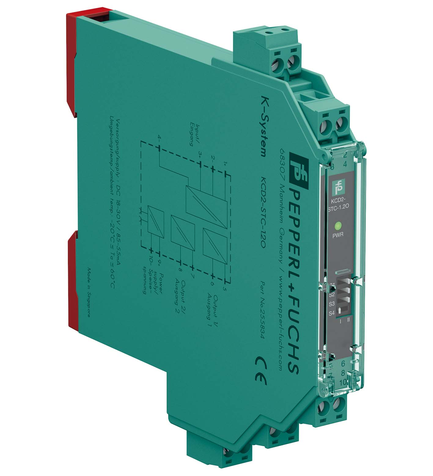 Pepperl+Fuchs Fabrik Transmitterspeisegerät SMART KCD2-STC-1.2O