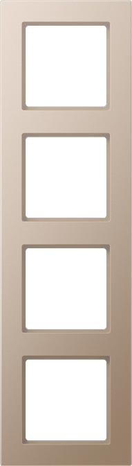 Jung Rahmen 4-fach champ waage-/senkrecht AC 584 CH günstig online kaufen