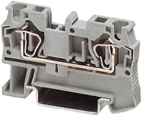 Phoenix Contact Zugfederklemme 0,08-6qmm B=6,2mm gr ST 4 - 3031364