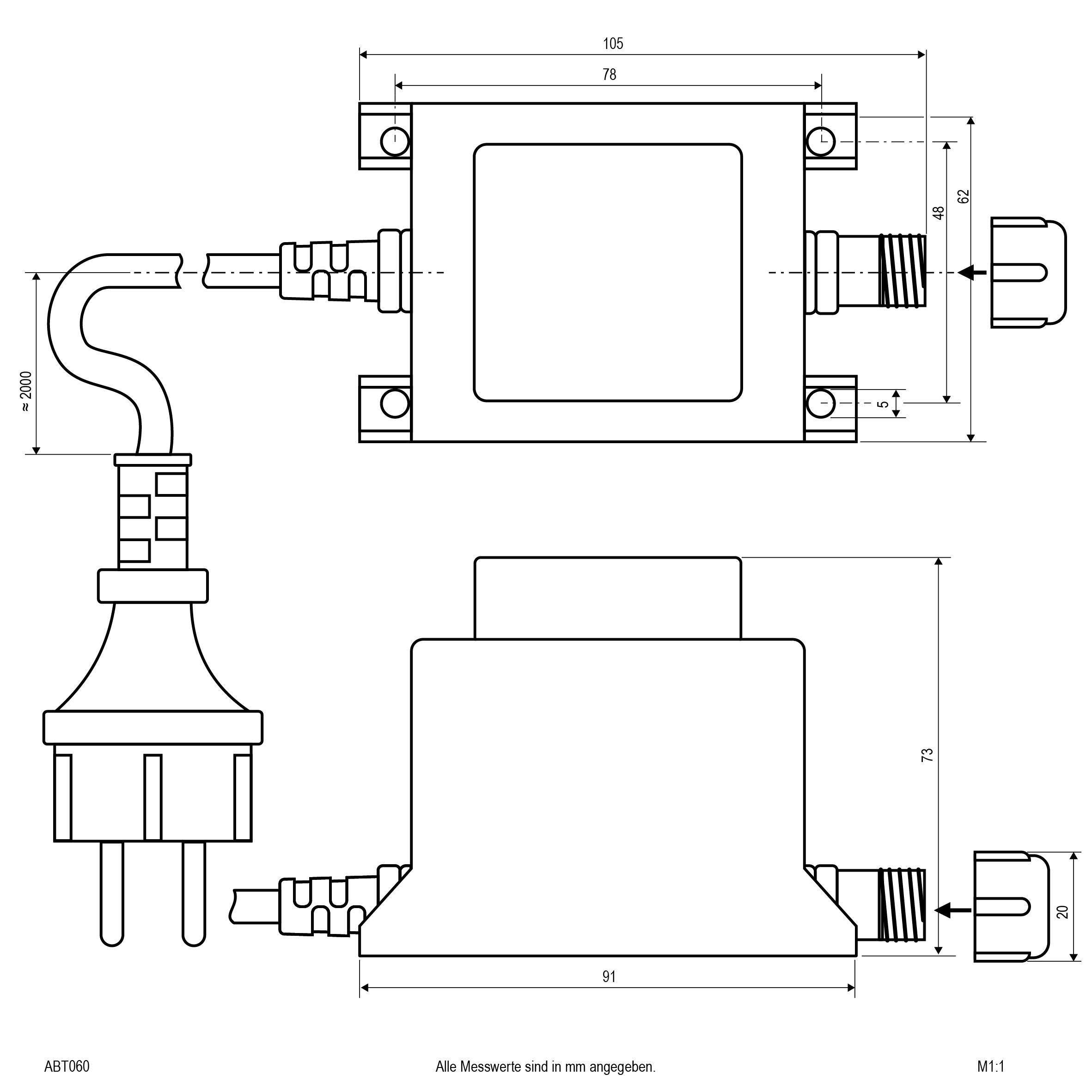 EVN Lichttechnik Trafo 60W IP44 ABT 060