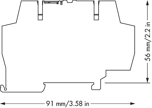 WAGO GmbH & Co. KG DC/DC-Wandler 24V/5V, 0,5A für TS 859-801