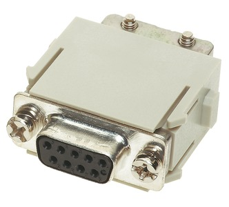 Harting Buchseneinsat D-Sub Stecker,9-pol. 09140093101