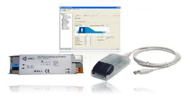watt24 DALI Programmierset (Komplettset bestehend aus: DALI USB Maus, Stromversorgung, Software)