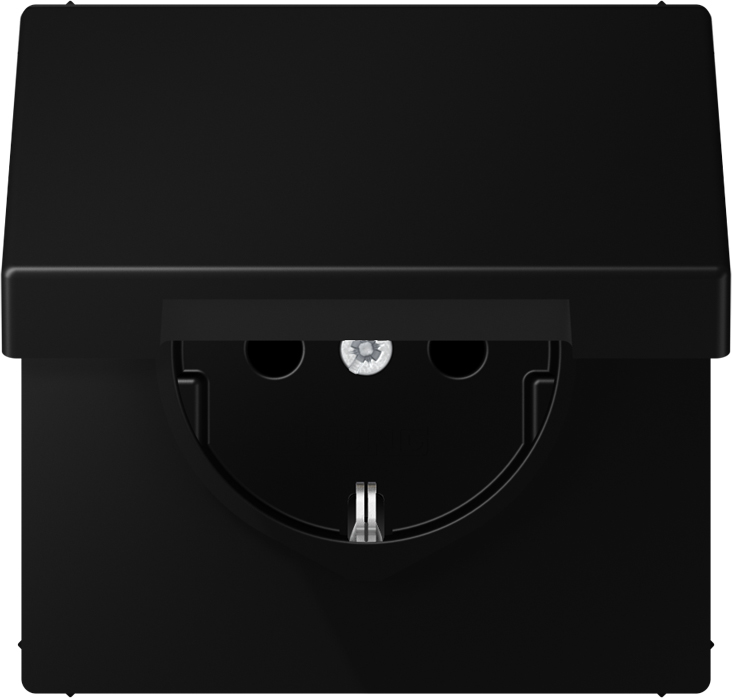 Jung SCHUKO Steckdose m.Klappdeckel LS1520BFKLSWM Jung SCHUKO Steckdose m.Klappdeckel LS1520BFKLSWM