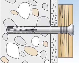 Fischer Deutschl. Nageldübel N 6x60/30 S - 50355