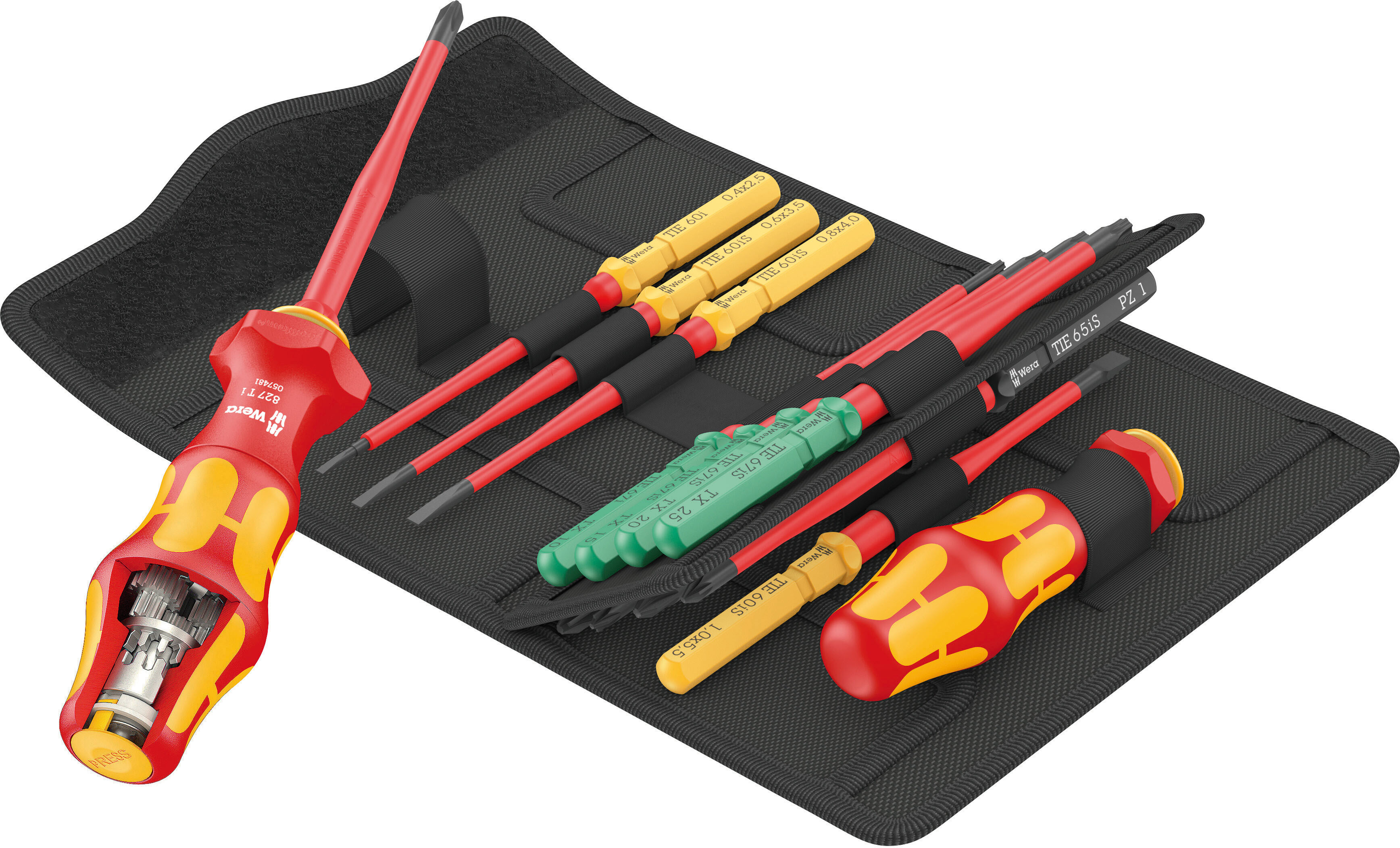 Wera Werk Kraftform Kompakt Turbo Tool Finder, 16-tlg 05006640001