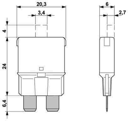 Phoenix Contact Sicherungsautomat TCP 5/DC32V - 700005