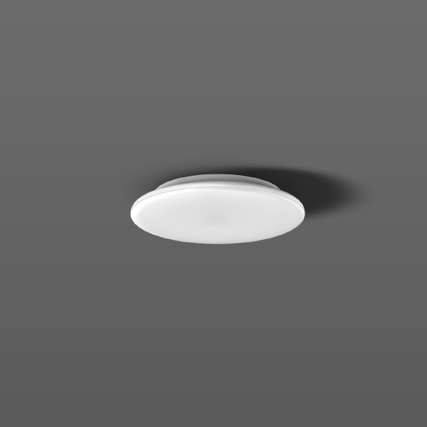 RZB Lighting LED wall ceiling light HB 501 LED12W-3000K + 4000K + 5700K D250, H48 - 221174.002.2