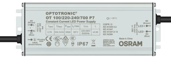 OSRAM LED-Driver OT 100/220-240/700 P7