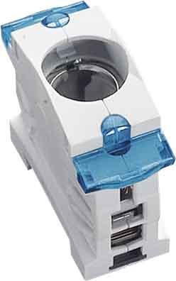 Wöhner D0-Einbau-Sicherungssockel E18/63A/400V,1pol. 31303 Wöhner D0-Einbau-Sicherungssockel E18/63A/400V,1pol. 31303