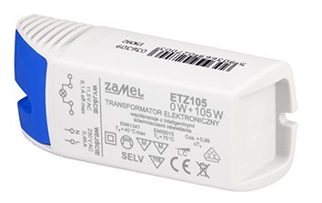 Scharnberger+Hasenbein Trafo für Halogen+LED 230/12VAC 0-105W 58493 - 58493