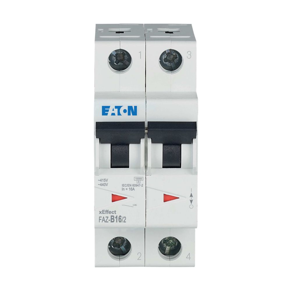 Eaton Leitungsschutzschalter B 16A, 2p FAZ-B16/2 - 278734