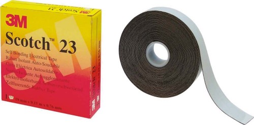 3M Deutschland Isolierband Kautschuk 25mmx9,15m,selbstv. Scotch 23 25x9,15 - 7000034850