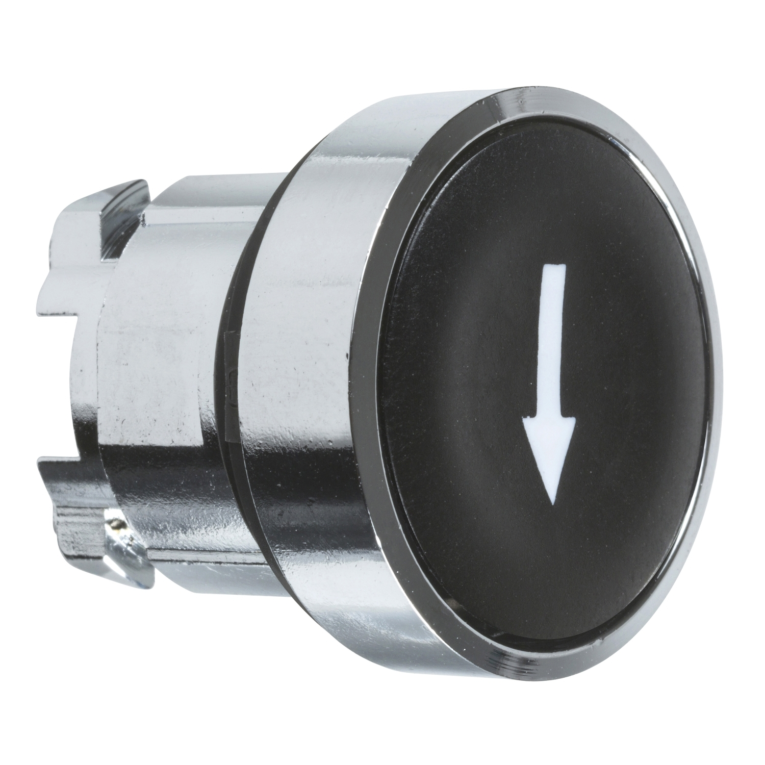 Schneider Electric Drucktaster flach, sw,Pfeil auf ZB4BA335