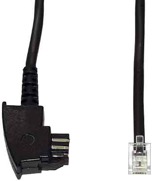 E+P Elektrik Telefon-Anschlusskabel 6m T 44