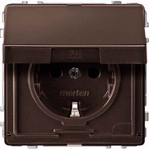 Merten SCHUKO-Steckdose dbras Klappdeckel MEG2310-7215 günstig online kaufen