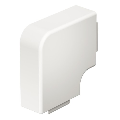 OBO Bettermann Vertr Flachwinkelhaube 40x90mm PVC, rws, RAL9010 WDK HF40090RW - 6192866