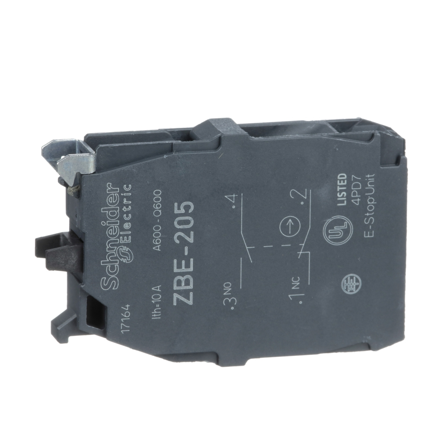 Schneider Electric Hilfsschalter 1S 1Ö, schraubanschl ZBE205