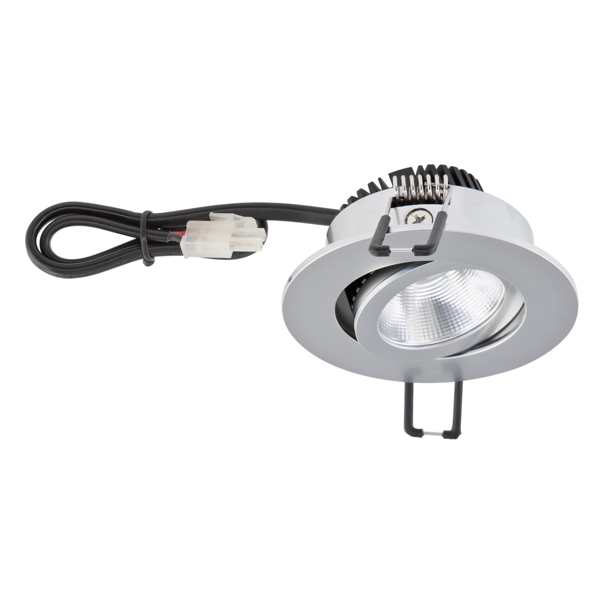 EVN Lichttechnik LED-Deckeneinbauleuchte 3000K 350mA IP20 PC20061502 chr/mt günstig online kaufen