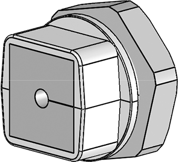 Icotek Kabelverschraubung QVT 25 gy - 45702