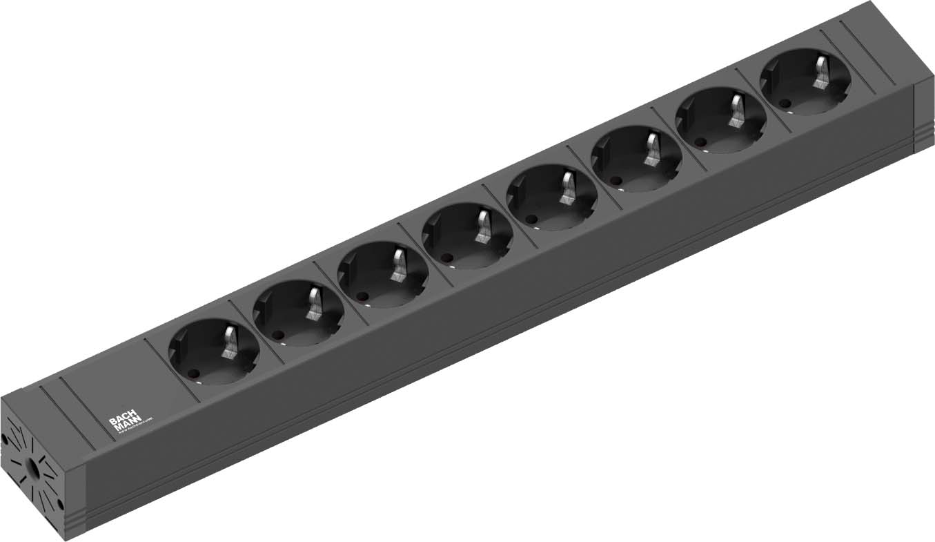 Bachmann Steckdosenleiste 8xSchutzk.2m 420.0019 - 4200019 günstig online kaufen